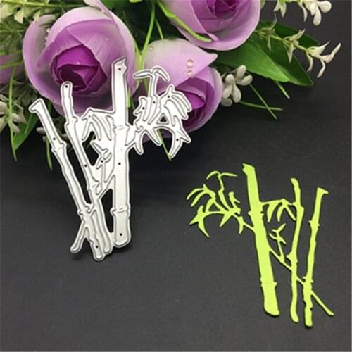 Bamboo Metal Cutting Dies Stencil Scrapbooking Photo Album Card Paper Embossing Craft DIY
