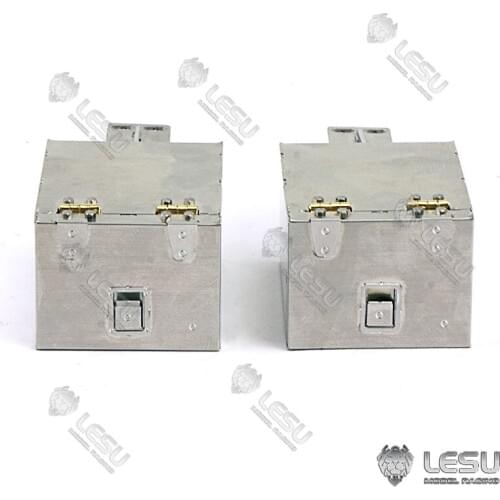 LESU Metal Toolbox for 1/14 TAMIYA RC MAN TGS Tractor Truck DIY Dumper Scania Benz Model
