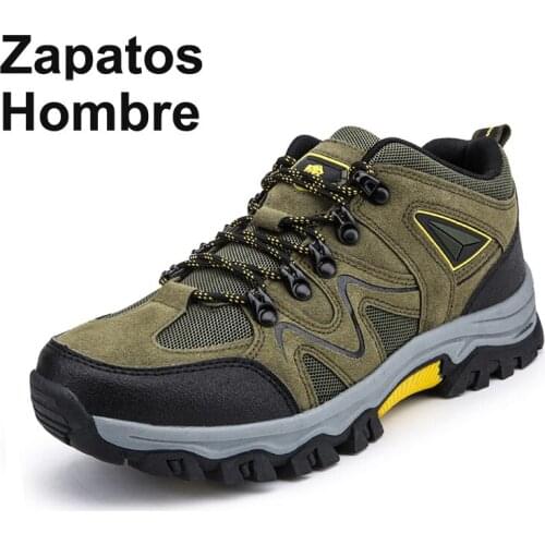 Hiking Upstream Shoes Boots For Men Outdoor Trekking Tourism Boots Camping Shoes Mountain Climbing Sports Sneakers