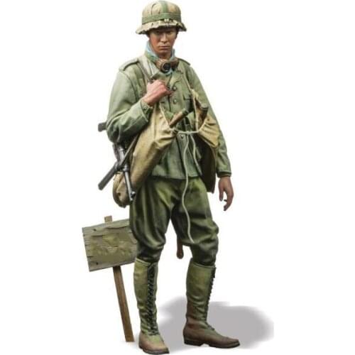 1/16 Soldier Resin Figure Building Kit