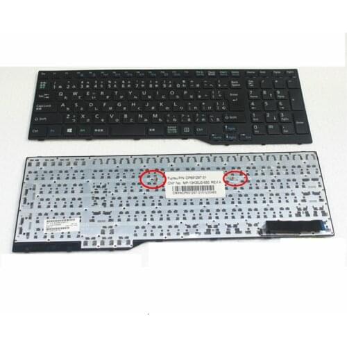 GZEELE new JP Japan for Fujitsu Lifebook A544 AH544 AH564 AH574 AH53M AH42 AH555 AH42/S FMVA42SW Laptop Keyboard BLACK