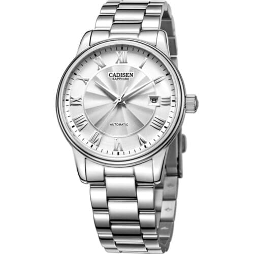 Cadisen new Seiko movement nh35a sapphire Roman digital fashion luxury watch low price promotion