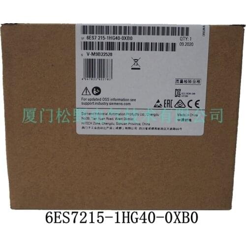 Original SIMATIC S7-1200,Siem s7-1200 Compact CPU Module 6ES7215-1HG40-0XB0