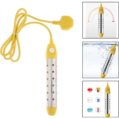 Portable Electric Water Heater, 2000-2500W Immersion Heater Submersible Water Heater for Bathtub, Inflatable Pool, Pond, Bucket