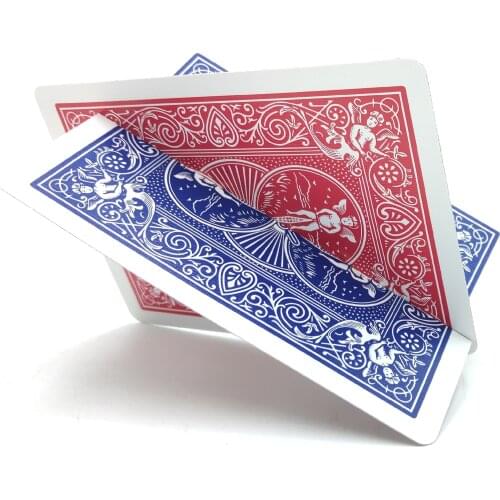 Cut & Restored Card Magic Sclitaire Crossing Magic Tricks Mentalism Illusions Close Up Magic Prediction Funny Props Gimmicks