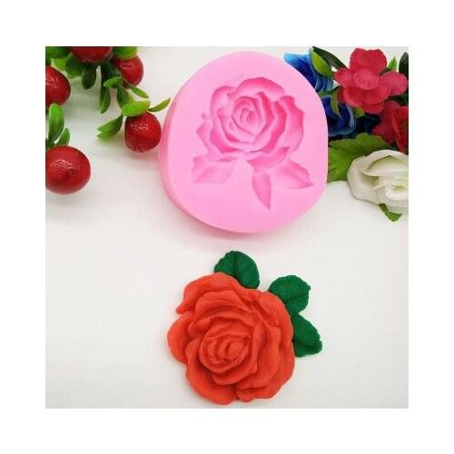 Super Big Rose Flower Silicone Cake Mold Cupcake DIY Handcraft Soap Mould Pasty Tools For Sale H828