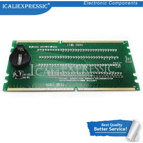 1PCS DDR2 DDR3 illuminated with light tester tester combo desktop In Stock