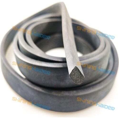 Free shipping 10m 3mm*30mm abrasion resistance EPDM rubber foaming sealing strip