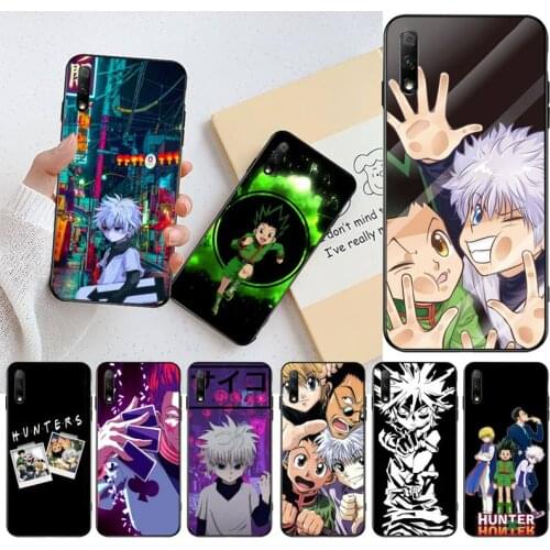 CUTEWANAN Anime Hunter x Hunters Black Soft Shell Phone Case Capa For Huawei Nova 6se 7 7pro 7se honor 7A 8A 7C Prime2019