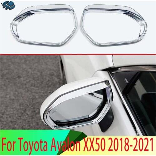 For Toyota Avalon XX50 2018 2019 2020 Rearview Mirror Rain Shade Rainproof Blades Car Back Mirror Eyebrow Rain