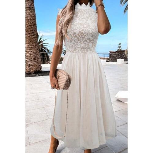 INMOTENG Summer Dresses With Lace