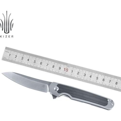 Kizer tactical knife clutch KI4556A2 2020 new titanium knife with carbon fiber handle high quality edc hand tool