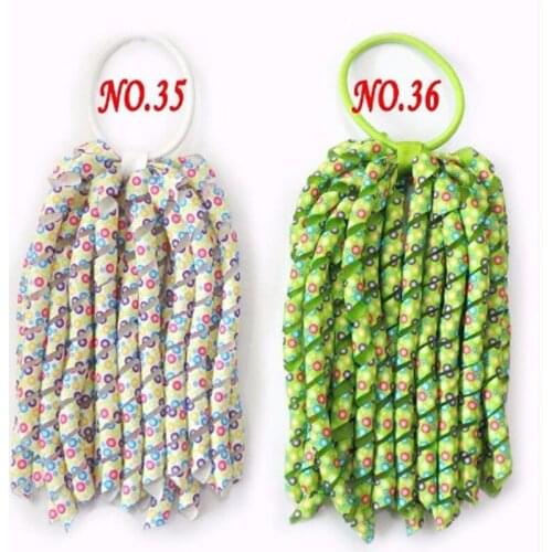 200 BLESSING Good Girl Boutique Colorful Stylish Corker Ponytal Elastic Hairbow