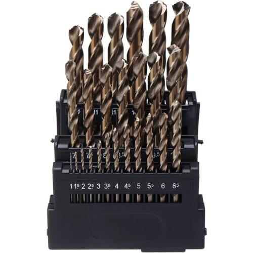 M42 HSS Drill Bit Set 3 Edge Head 8% High Cobalt Drill Bit Twist Drill for Stainless Steel Wood Metal Drilling