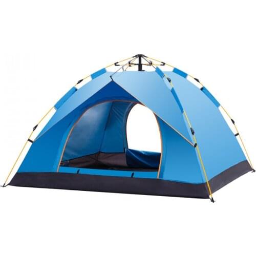 Casual Camping Tent Naturehike Awning Travel 3-4 Person Waterproof Outdoor Hiking Tents 210D Oxford Cloth Backpacking Tent