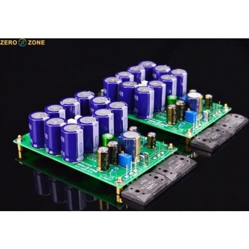 V18 PNP Sanken 2SA1216 JLH1969 class A power amp board / kit / pcb 10W+10W amplifier DIY