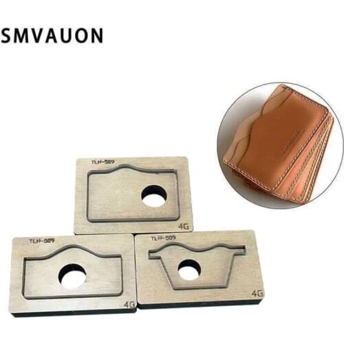 Wooden Die-cutting Card Package Coin Purse Certificate Package Die-Cutting Machine Mold Handmade Leather Goods