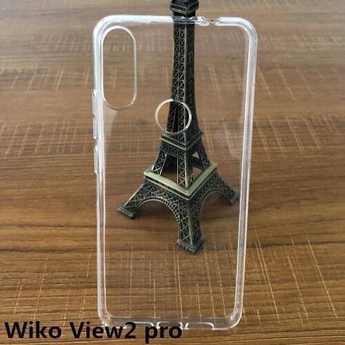 For wiko view 2 Pro view2 Pro WIERSS Transparent TPU Case for wiko view2 Pro Silicon Soft Phone Back cover Case Fundas