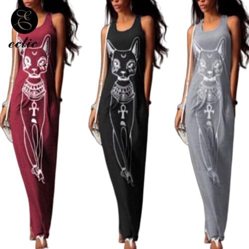 Sexy Dresses Party Night Club Dress Robe Femme Ete 2021 Harajuku Xxl Cat Dress Women Tank Sukienka Tunics For Beach Maxi Gown