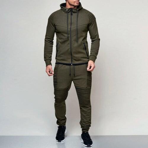 Sports Suits For Men Tracksuit Pullover Running Sets Autumn Winter Sportswear Hooded Sweatshirt Casual Hoodies Sports Clothing