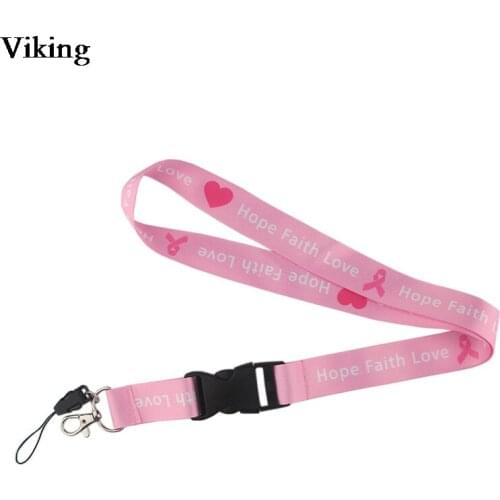 Hope Faith Love Print Lanyards For Key ID Card Phone Neck Strap Keychains USB badge Holder Cool Phone Hang Rope Lanyard G0503