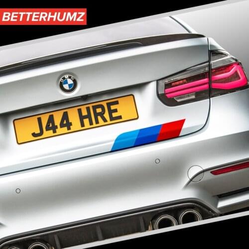 Car Exterior Rear Trunk Decals Car Body Side Fender Skirt Car-Styling Sticker For BMW E90 E60 F30 E70 E71 F15 F16 X5 X6 M3 M4 M5
