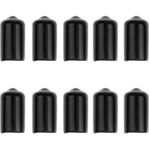 Funny 10 Pieces 13mm Rubber Pool Billiard Cue Tip Rubber Protector Indoor Club Pub Family Game Snooker Billiard Accessories