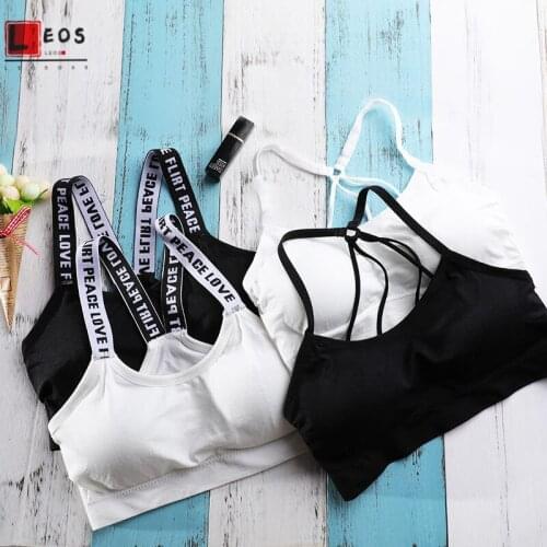 Push Up Women Bras Sexy Underwear for Girls Seamless Bralette Top Gather Lingerie Alphabet Shoulder Strap Sports Underwear