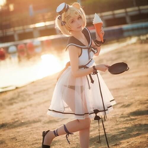 Game Arknights Gummy Cosplay Costume Women Sexy Swimsuit Fancy Bathing Suit Halloween Carnival Uniforms