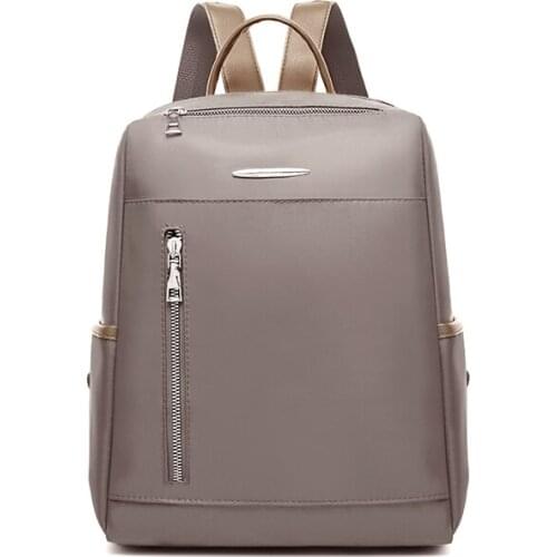 Women Backpack Oxford Cloth Casual School Bag for Teenager Girls Female Travel Bag Light Bagpack Solid Student backpack ZX-135