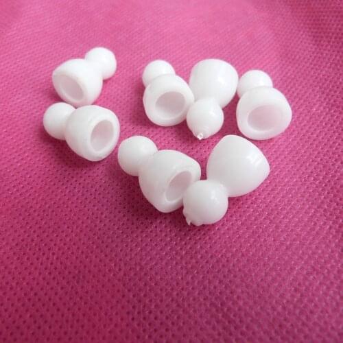 100pcs/lot--19x12x10mm white plastic bulk skeleton toy joint accessories