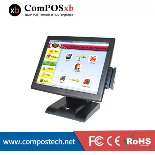 15 inch high configuration I3 main board pos machine all in one pos2119