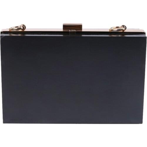 28GD Rectangle Metal Frame Box Purses Handles for DIY Handbags Evening Bag Clutch Accessories
