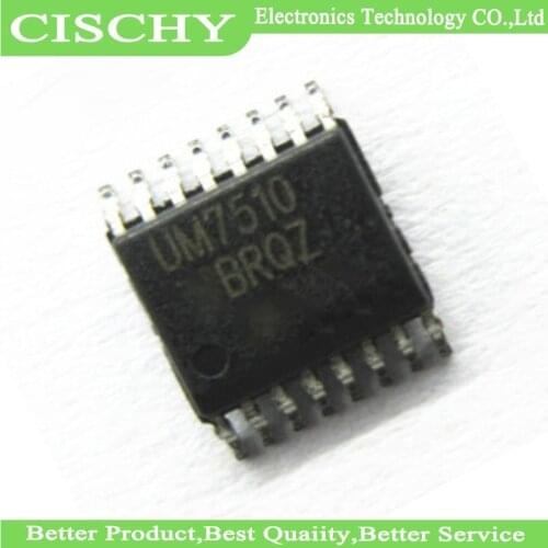 3pcs/lot ADUM7510BRQZ ADUM7510BRQ ADUM7510 UM7510BRQZ UM7510BRQ UM7510 SSOP-16 In Stock