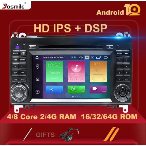 4GB 2 din Car DVD Player for Mercedes Sprinter W906 Benz B200 A B Class W169 W245 Viano VitoW639 Radio Multimeida GPS Navigation