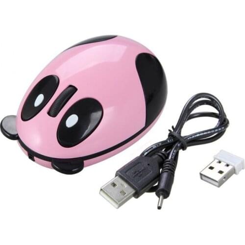 2.4GHz Wireless Optical Panda Style Computer Mouse Mice