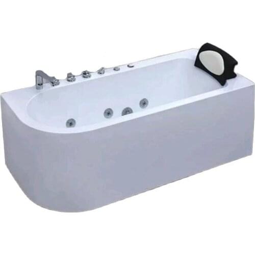 Deep bath home adult independent type acrylic bathroom tub bubble bath small family bubble massage bath crock