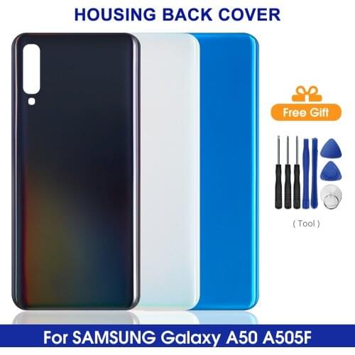 A50 Housing Case For Samsung Galaxy A50 A505F A505FN/DS Plastic Back Battery Door Rear Cover Assesmbly Part For Samsung A505