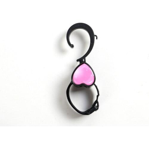 Stroller hook universal cart hook accessories 360 degree rotating creative Velcro plastic hook stroller organizer accessories