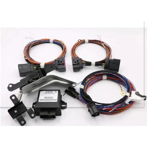 Xenon Headlight Auto Leveling Sensor+ harness CABLE+ Range Headlight Cornering AFS Module Kit FOR VW Volkswagen Golf VI 6 GTI