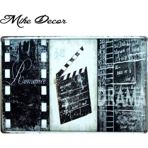 [ Mike86 ] Action Movie Drama Retro Metal Tin Sign Store Classic Antique Bar Mural Plaque Wall Painting 20X30 CM B-278