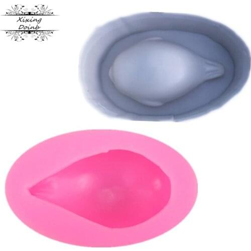 Lovely little sea lion shape silicone jelly mold cake decoration tool Candy Chocolate Mold