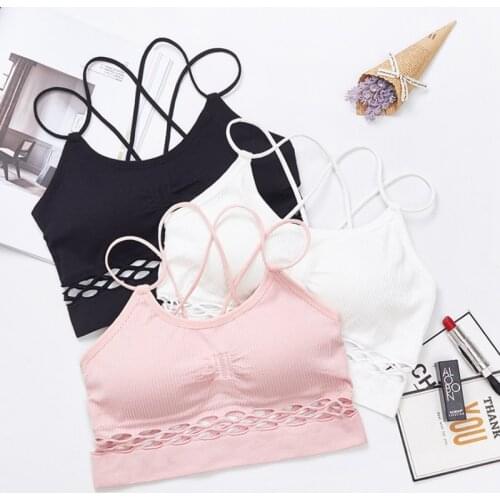 Fashion Women Lady Casual Top Ladies Sleeveless Strapless Ruched Slim Crop Top Camisole Female Clothing Tanks
