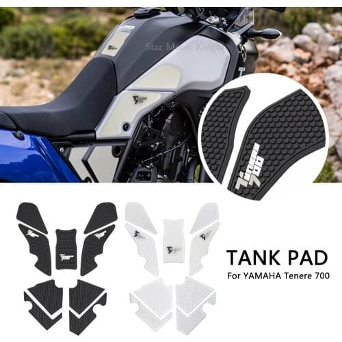Motorcycle Non-slip Side Fuel Tank Stickers Waterproof Pad Rubber Sticker FOR YAMAHA Tenere 700 T700 XTZ 700 XTZ 690 2019 2020