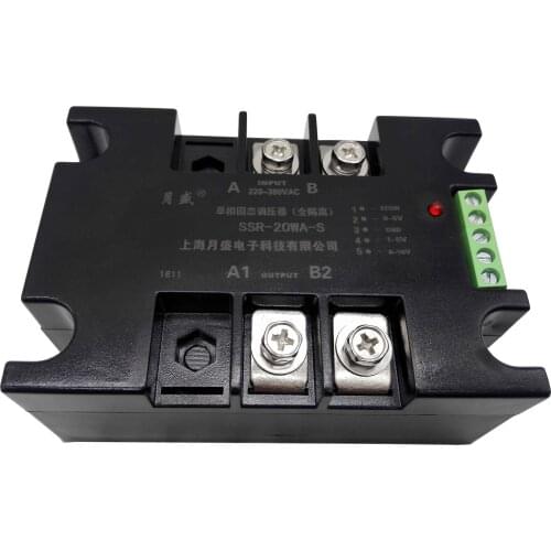 Single-phase Fully Isolated Integrated AC Voltage Regulator Module with Good Linearity and Excellent Stability 20A, 40A, 60A