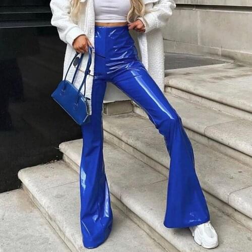 OMSJ Women's Flared Trousers