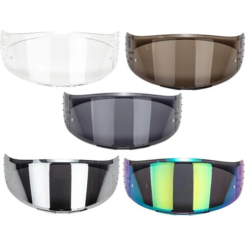 MT V-14 Motorcycle Full Face Helmet Visor Lens Wind Shield for , 5 Color to Choose