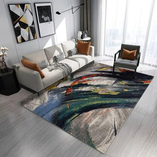Simple living room carpet wool imported super soft carpet bedroom bedside blanket