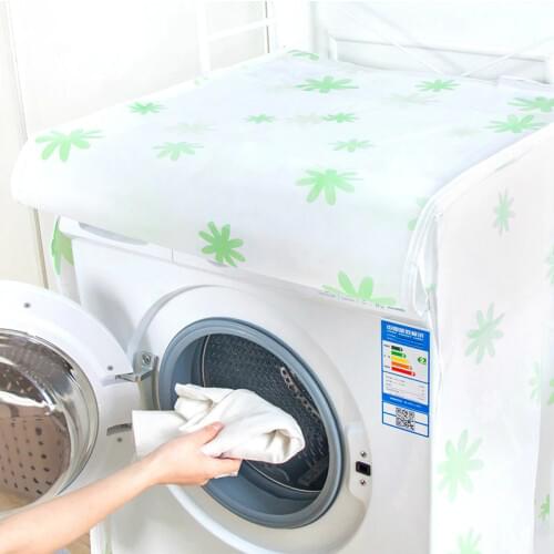 Transparent waterproof washing machine cover sunscreen home automatic impeller roller dust cover for drum accessories