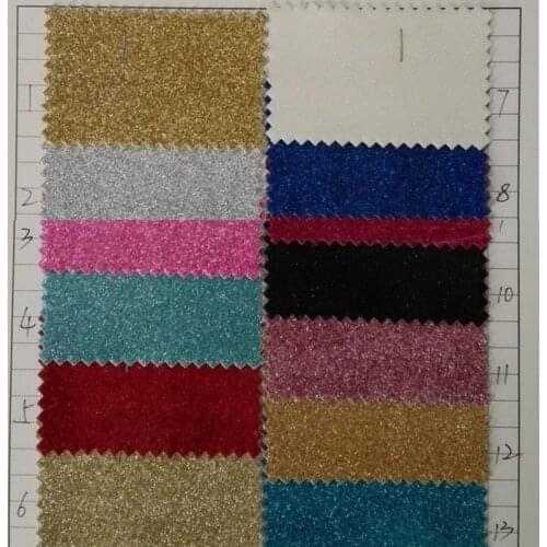 10 yards roll wholesale PU glitter viny leather special material fabric crystal glitter fabric